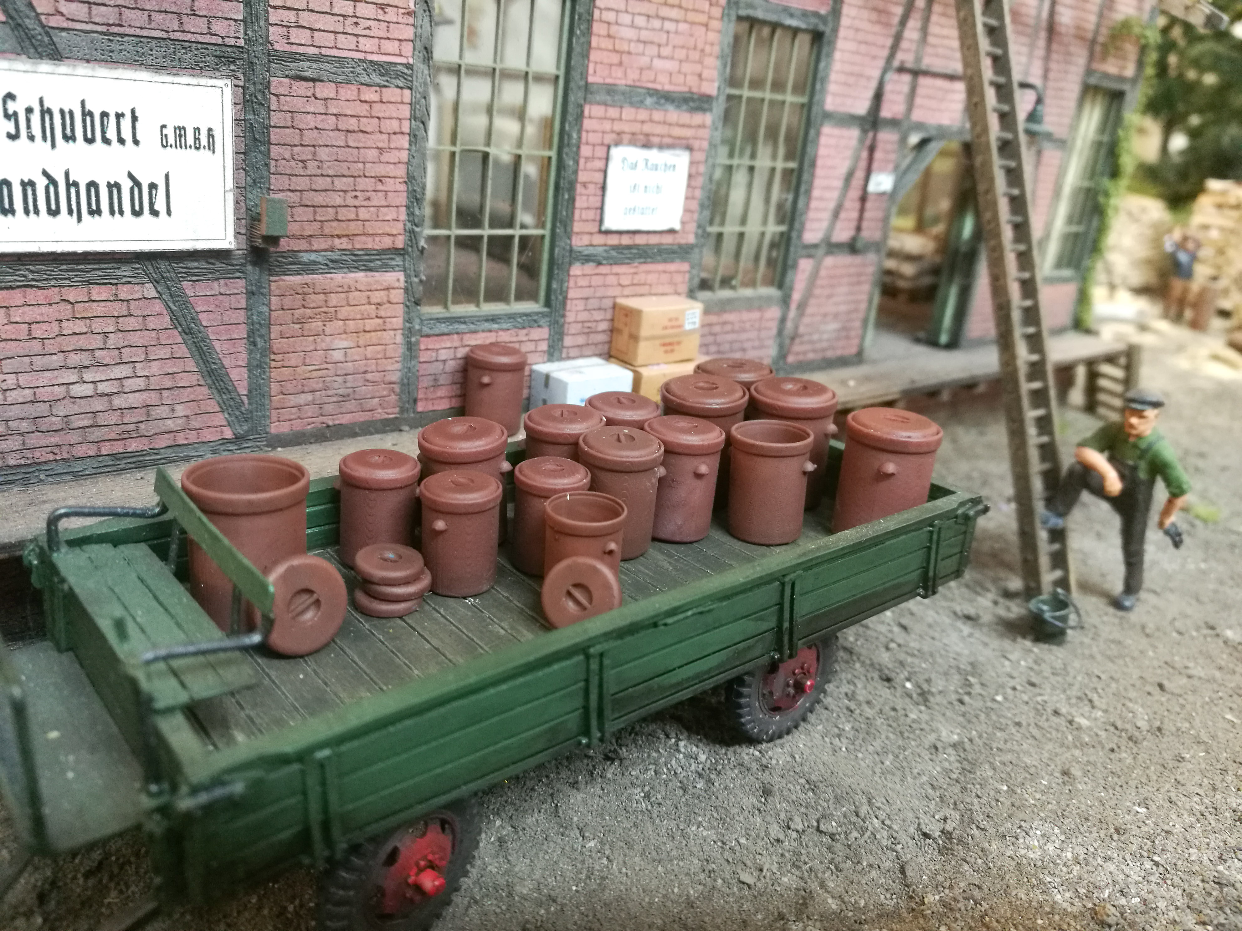 Steinguttopf/Pökelfass (offen)