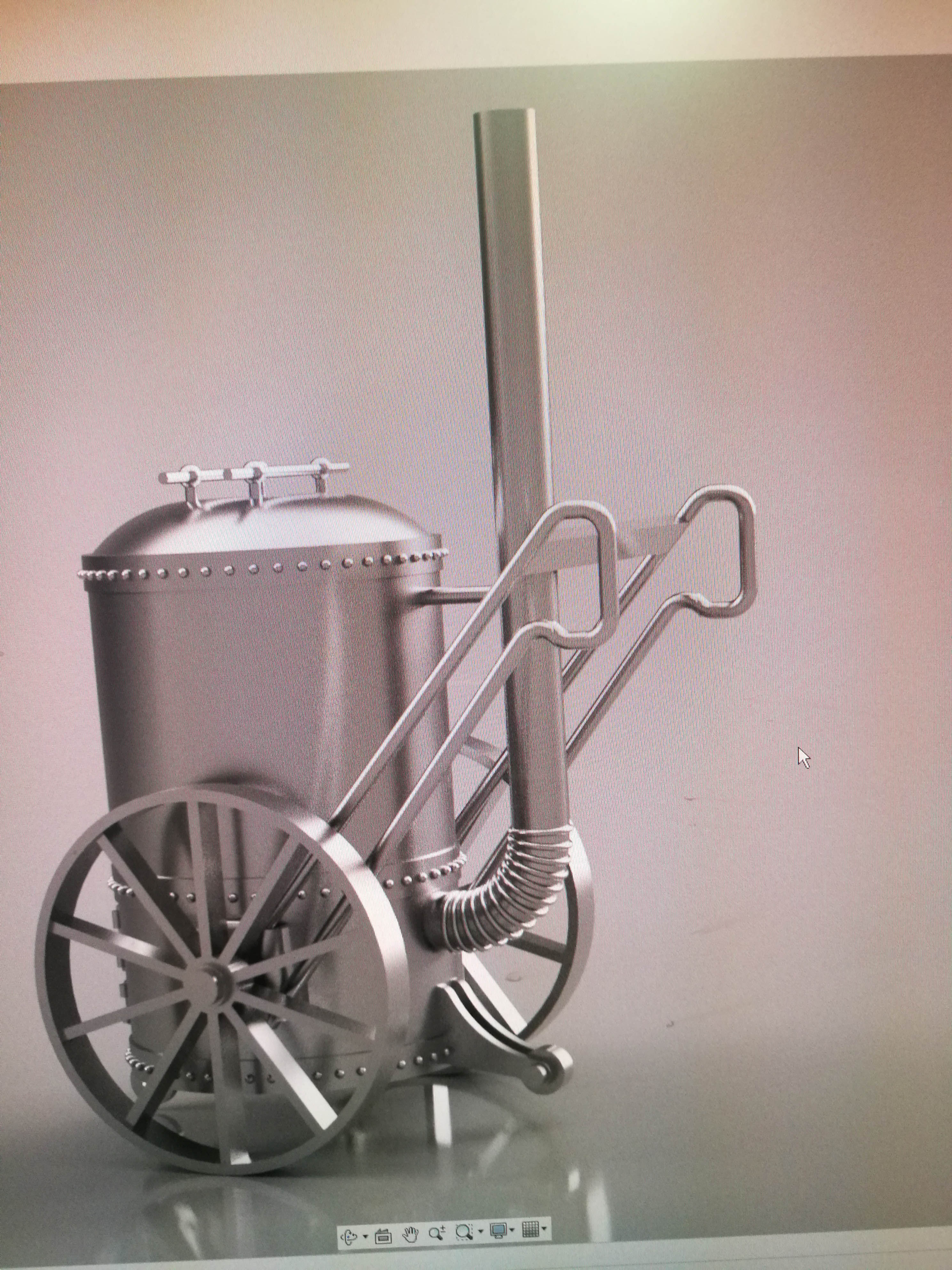 Teer/Kartoffelkocher