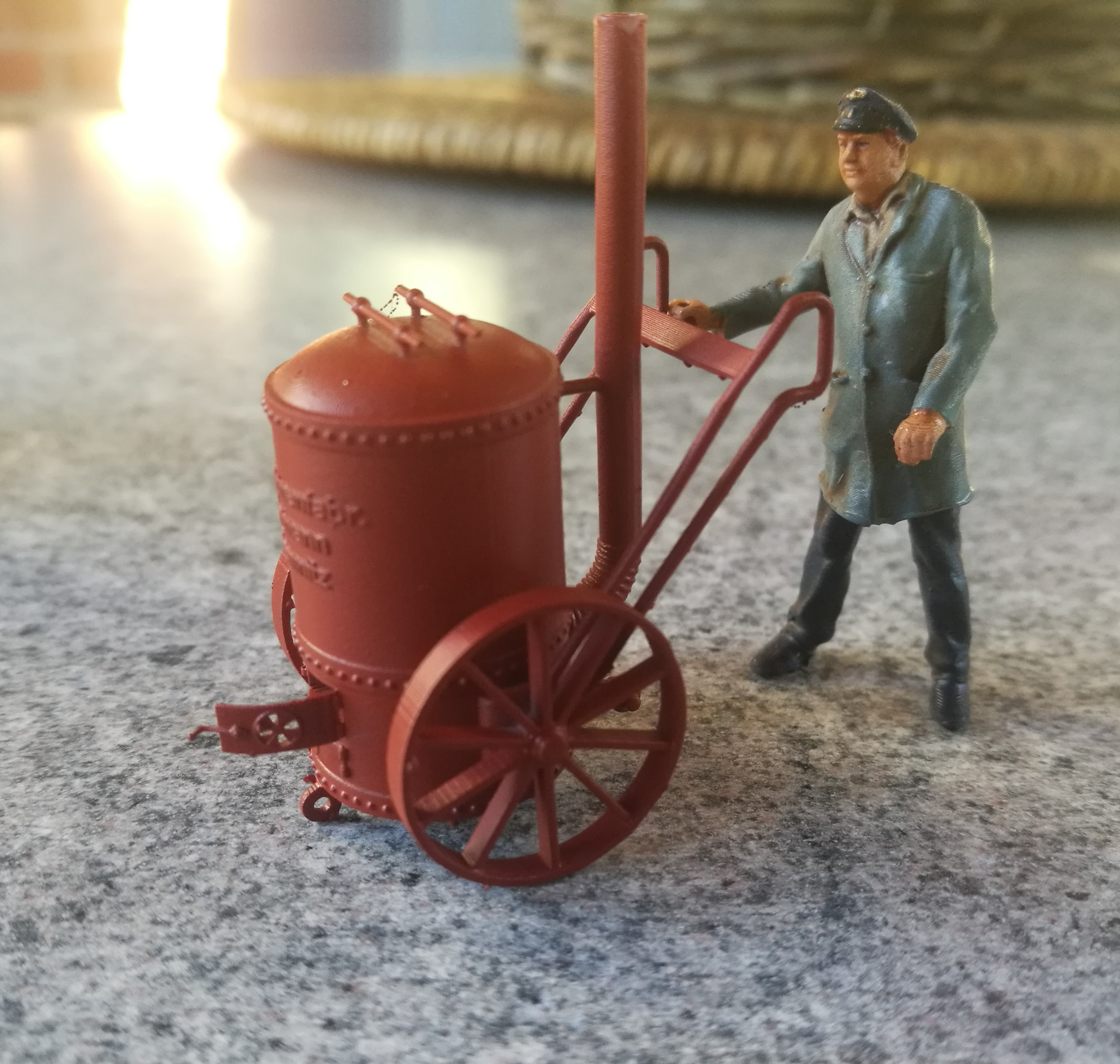 Teer/Kartoffelkocher