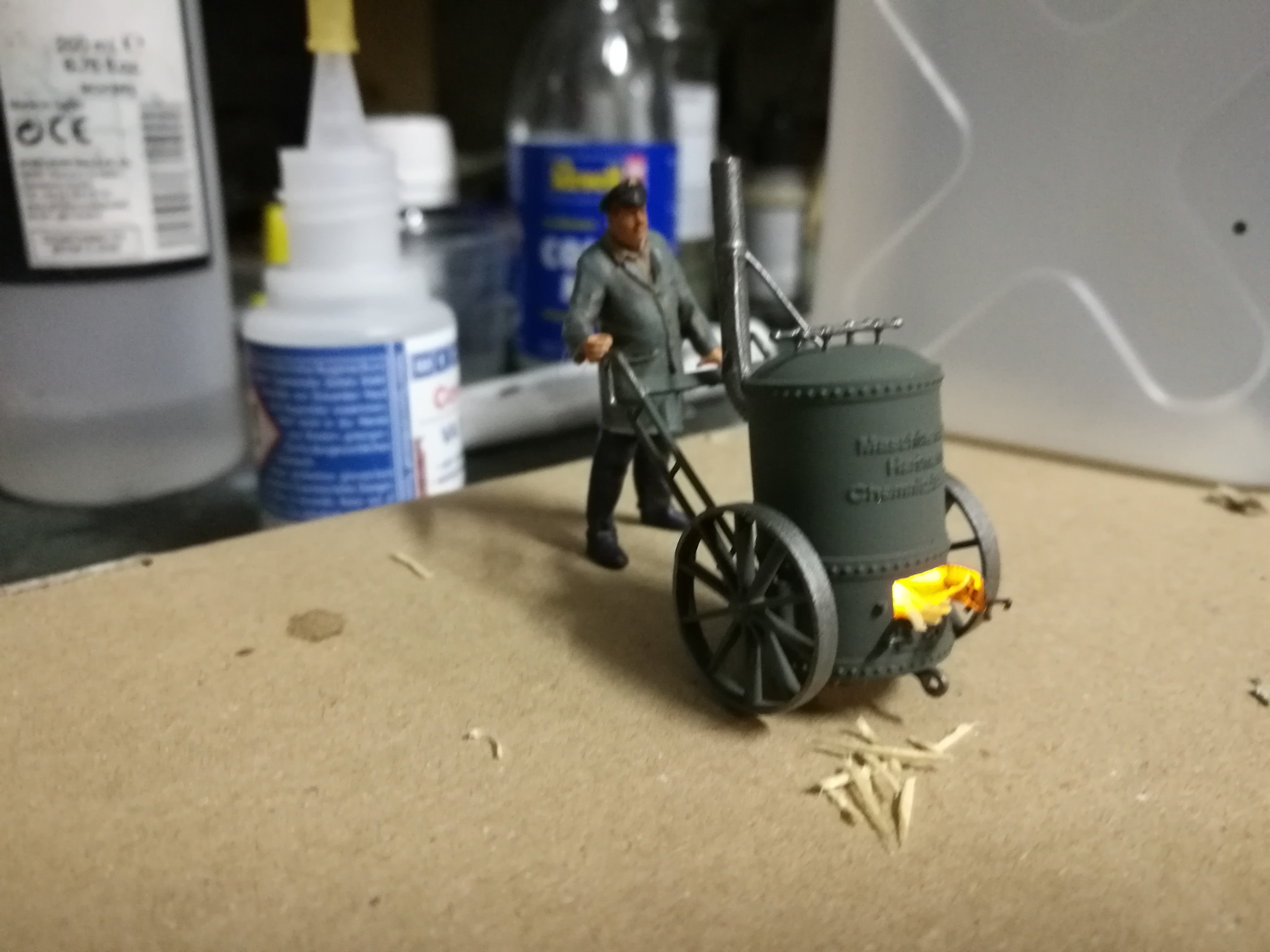 Teer/Kartoffelkocher