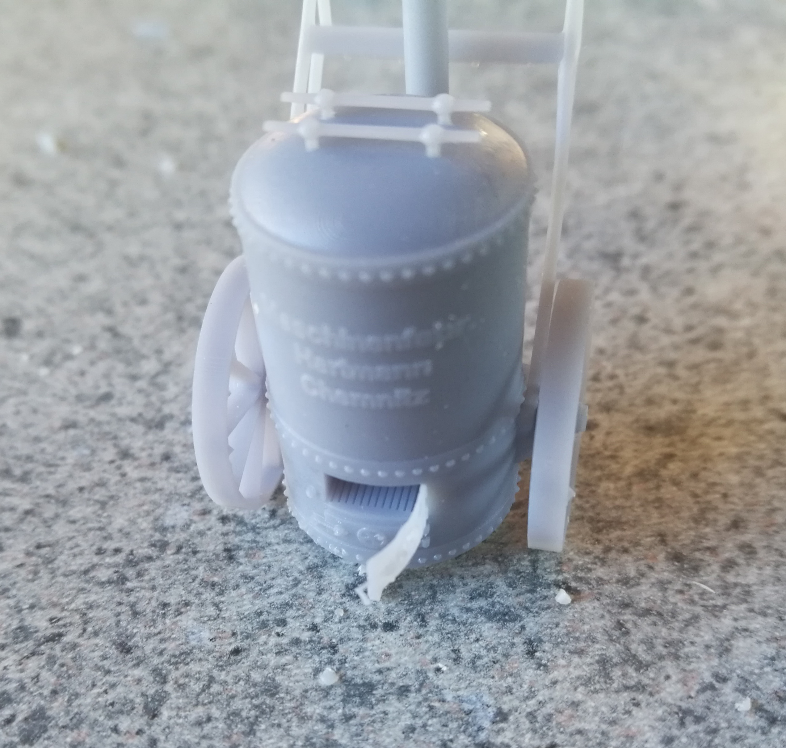 Teer/Kartoffelkocher