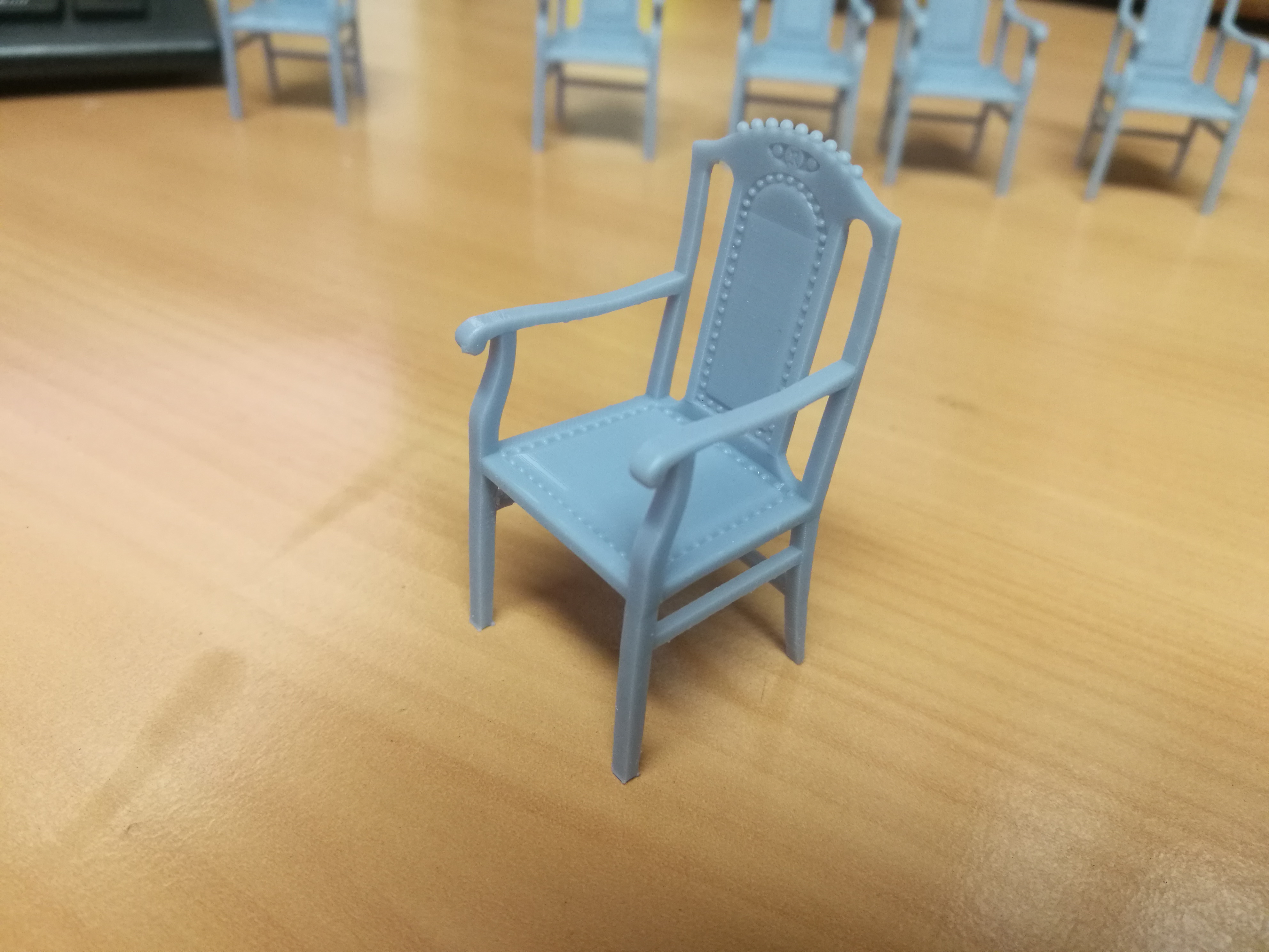 Jugendstil 6 Sessel + 1 Tisch