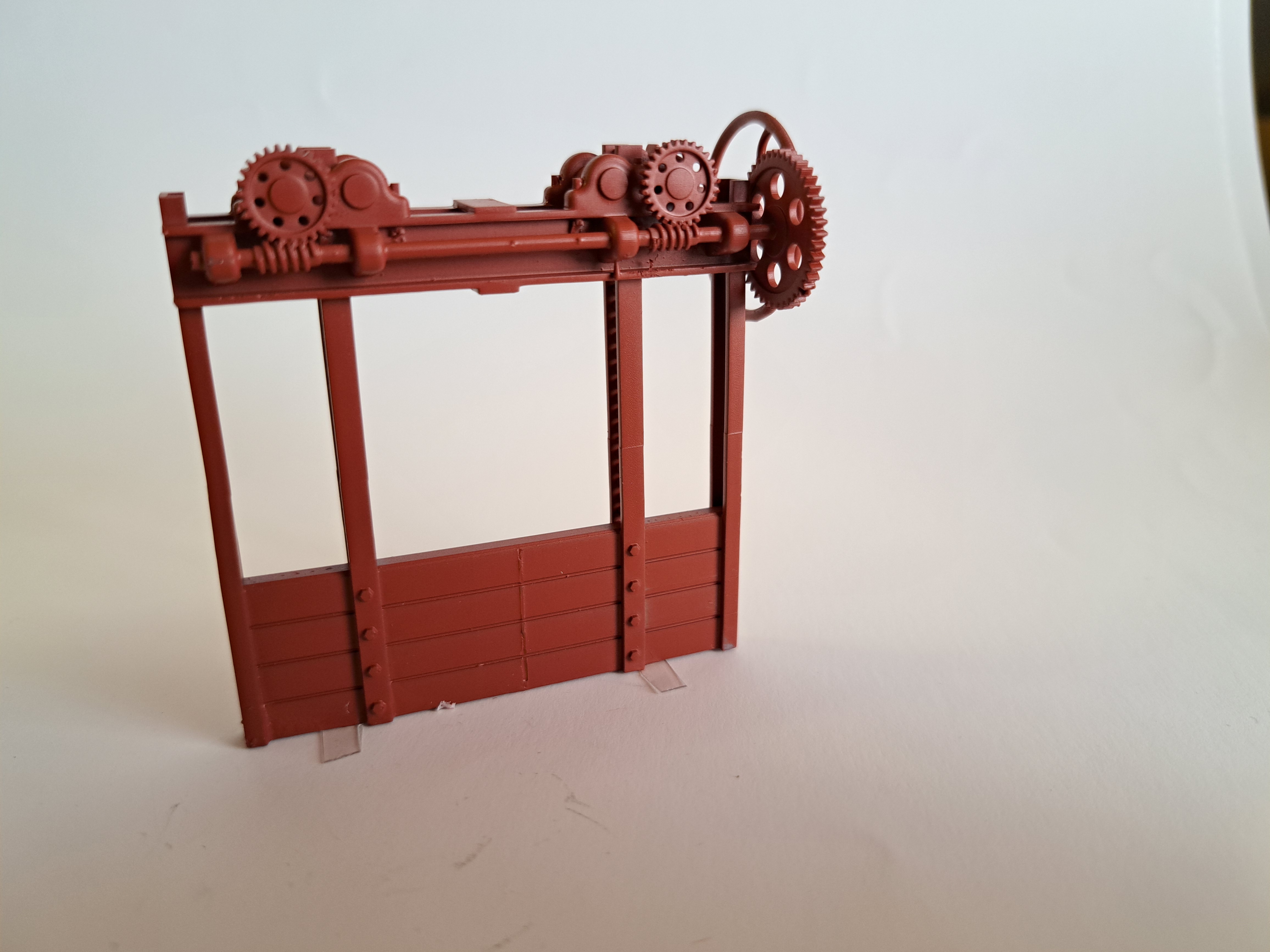 Wasserwehr, Rad außen