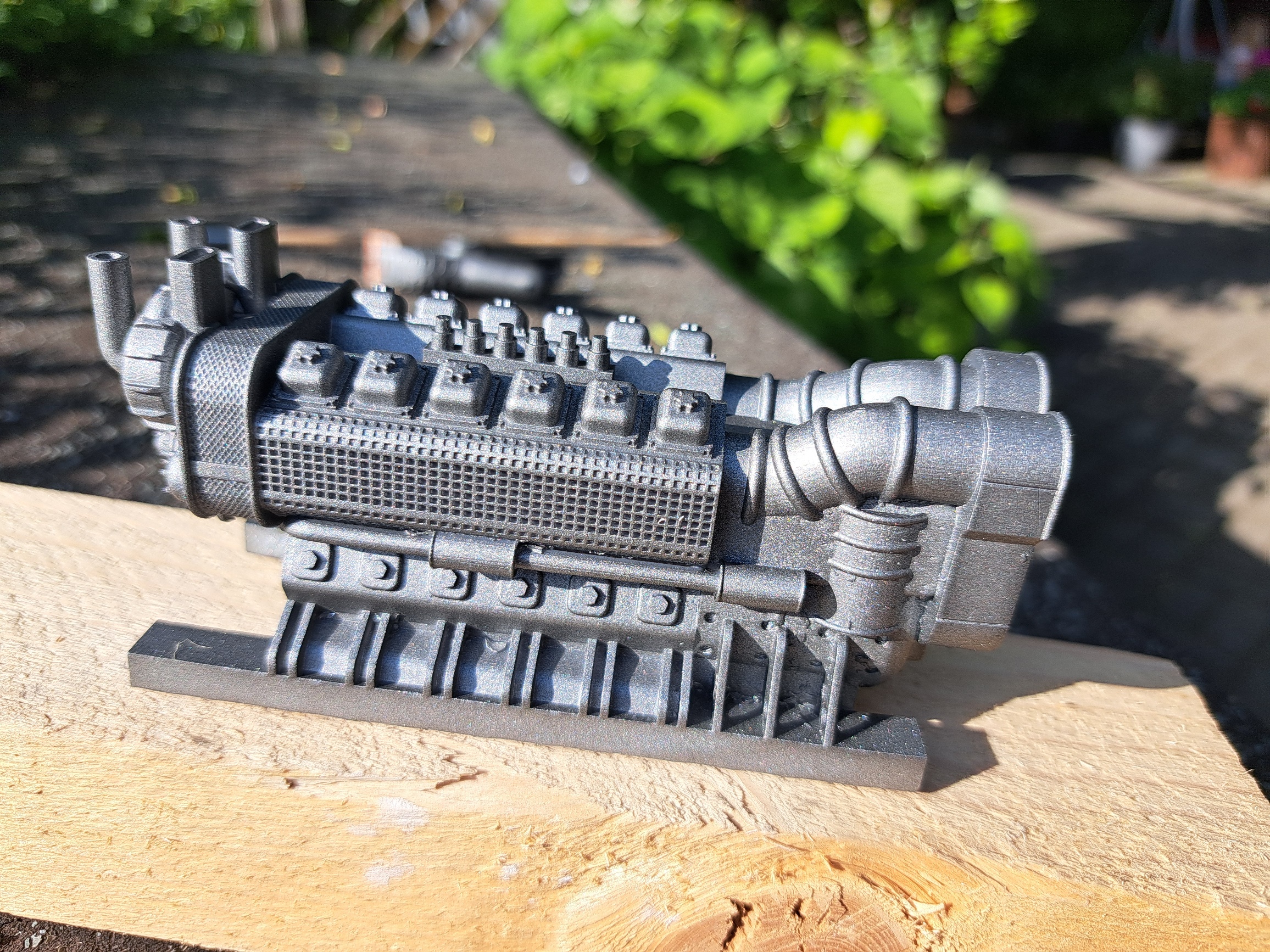 Motor-Kulisse Taigatrommel (BR120 DR)