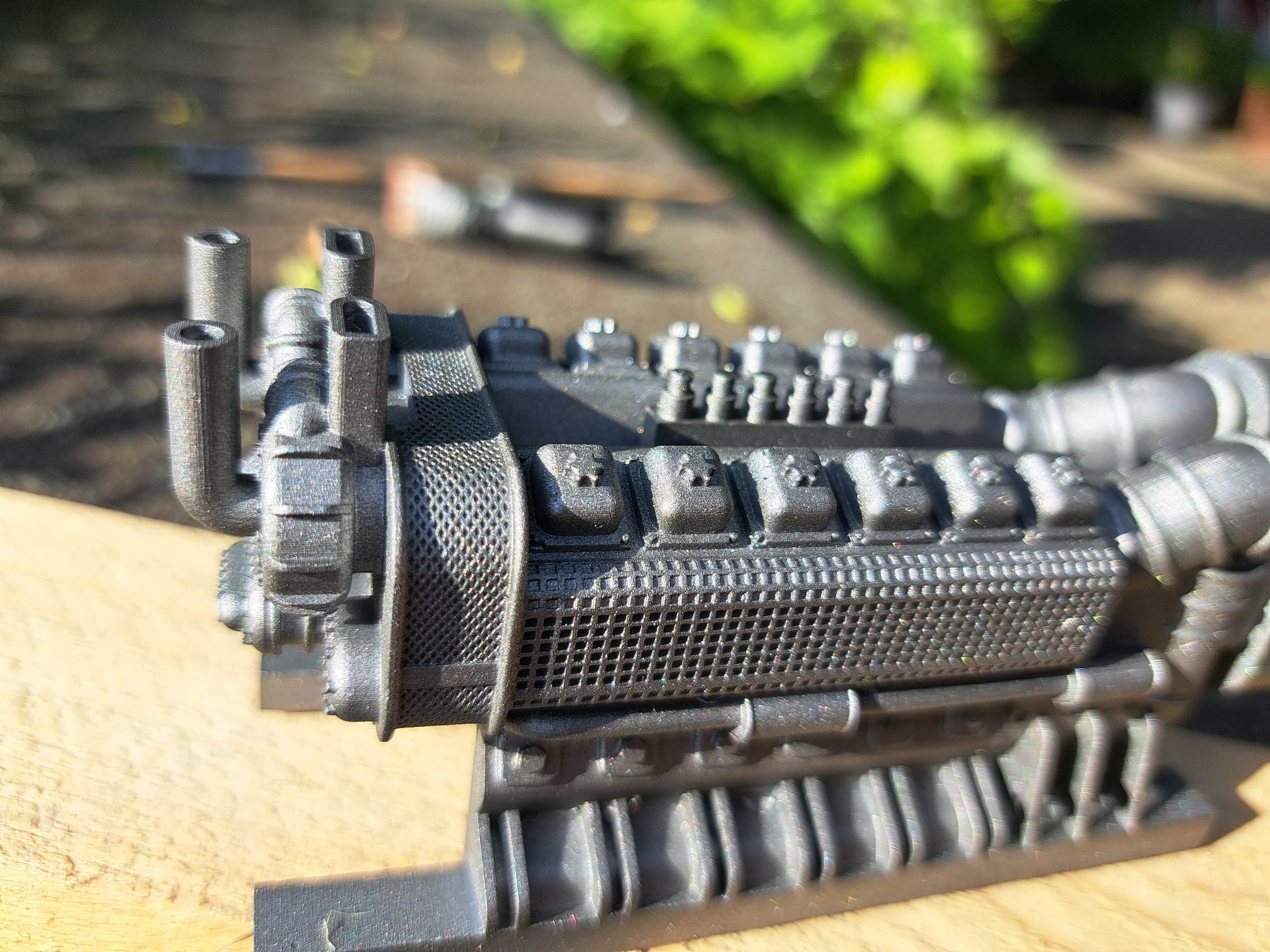 Motor-Kulisse Taigatrommel (BR120 DR)