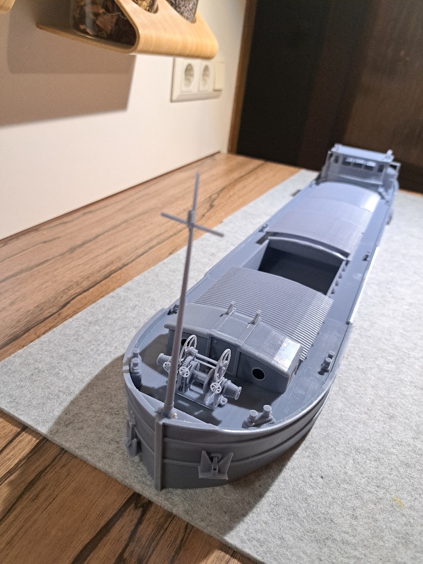 Binnschiff / Kahn verlängerte Ausführung