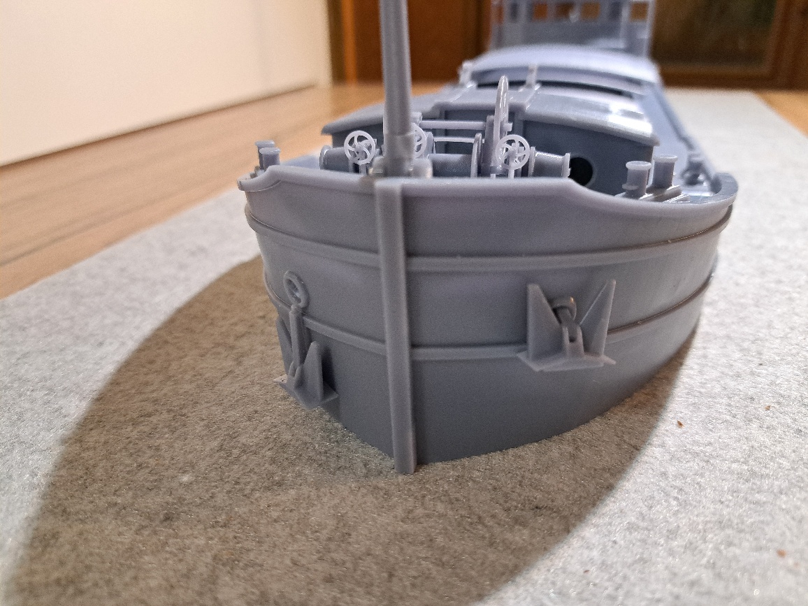 Binnschiff / Kahn verlängerte Ausführung