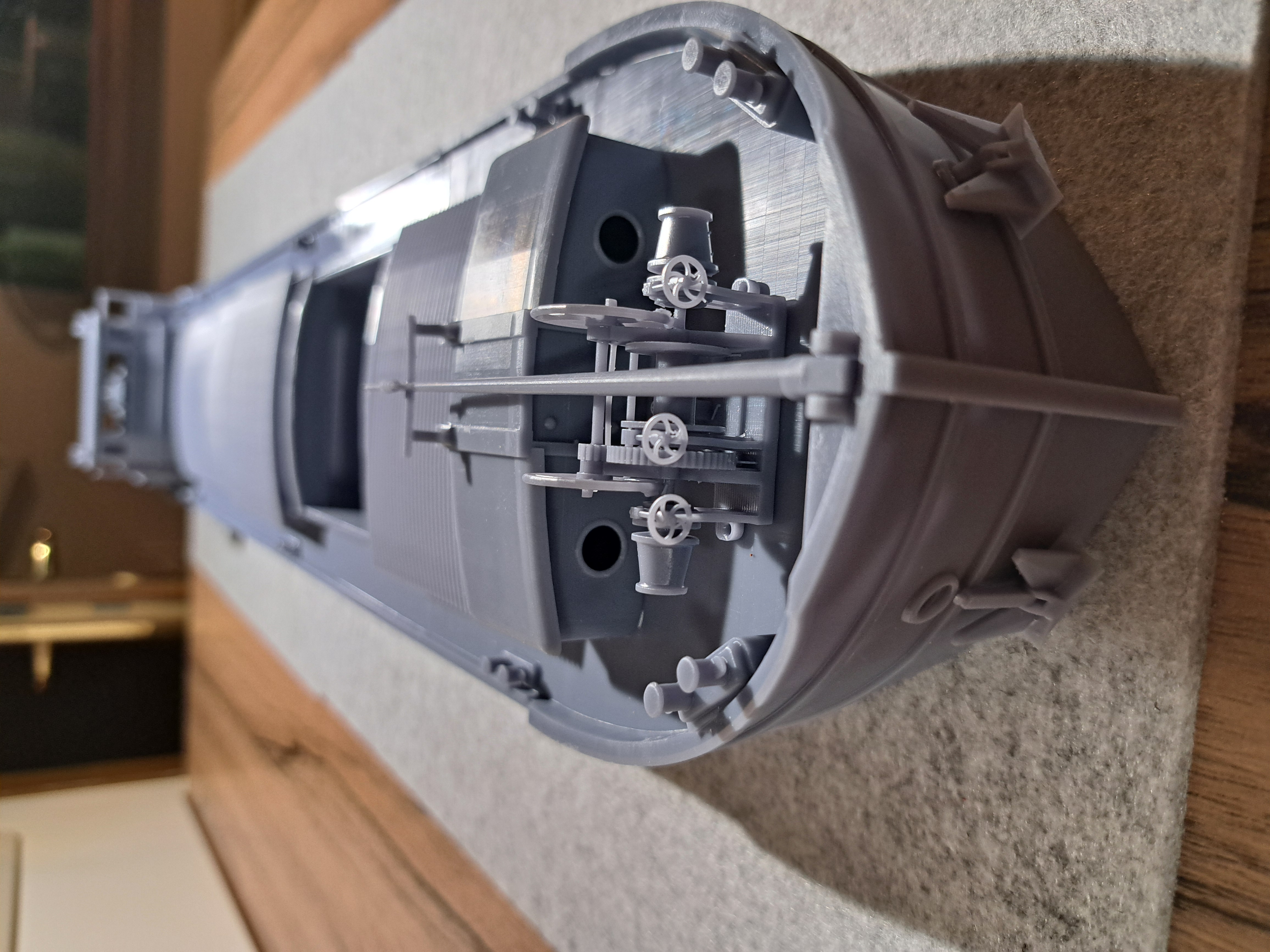 Binnschiff / Kahn verlängerte Ausführung