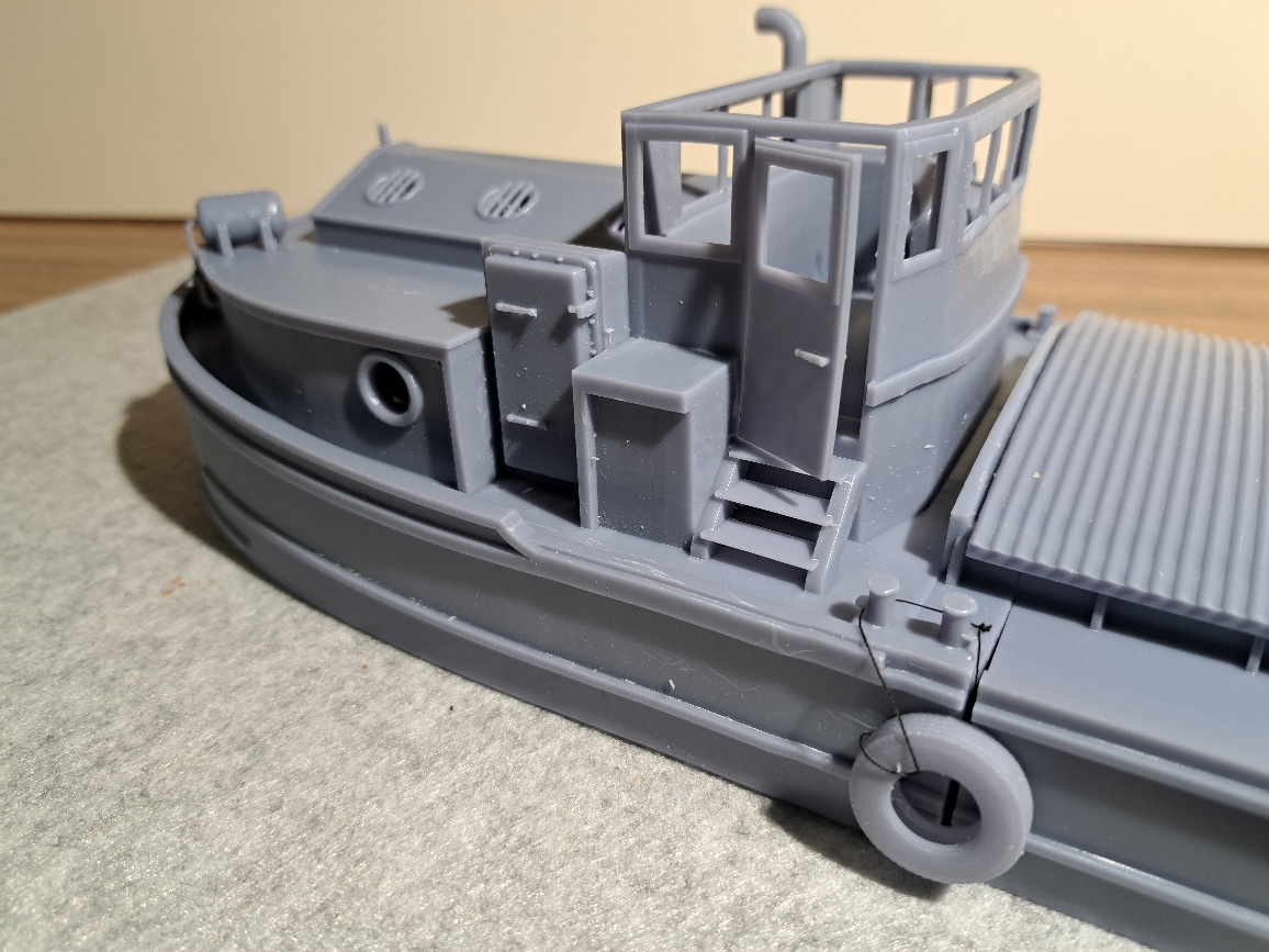 Binnschiff / Kahn verlängerte Ausführung